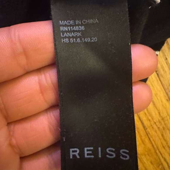 REISS l/s Polo - Picture 6 of 7